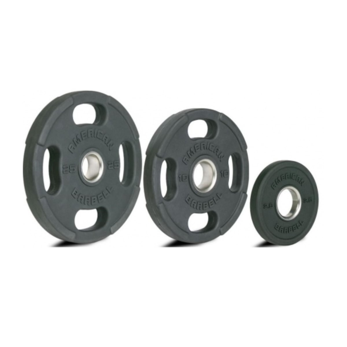 Se American Barbell Olympic Rubber Plate 10 kg hos Abilica Online