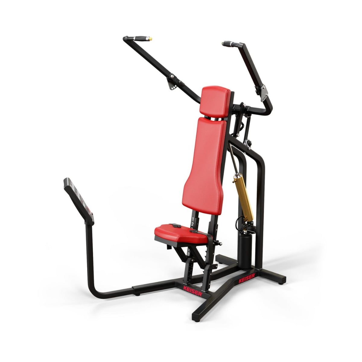 Brug Keiser Air 250 Lat Pulldown BLK PWR til en forbedret oplevelse