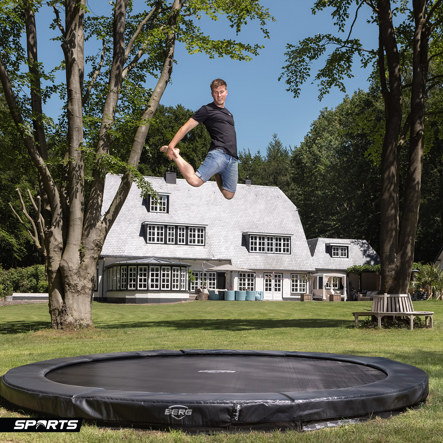 BERG Champion Inground 430 grå