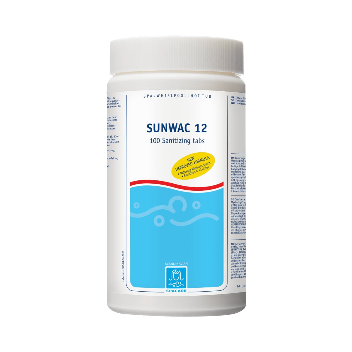 Brug SpaCare SunWac 12 klortabletter til en forbedret oplevelse
