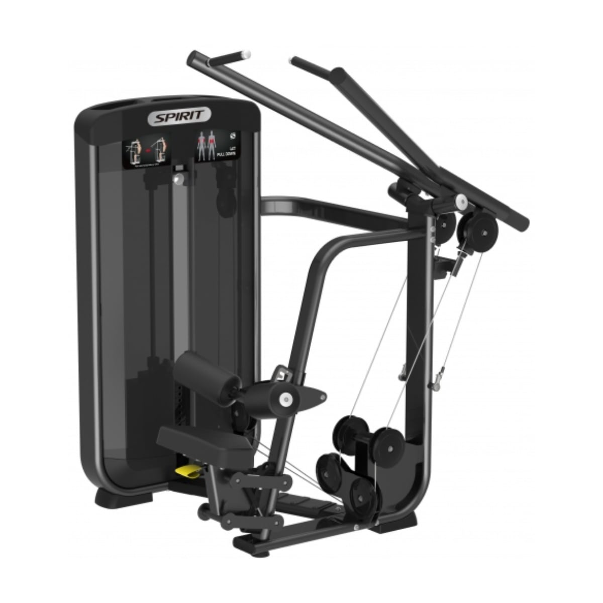 Brug Spirit Seated Lat Pulldown til en forbedret oplevelse