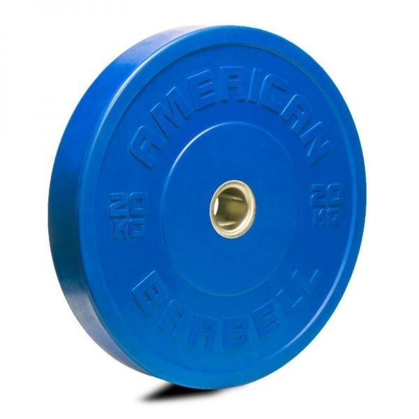 Brug American Barbell Color Sport Bumper Plate 20 kg til en forbedret oplevelse