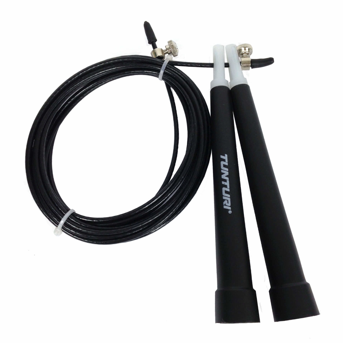 Brug Tunturi Wire Jump rope - Sort til en forbedret oplevelse