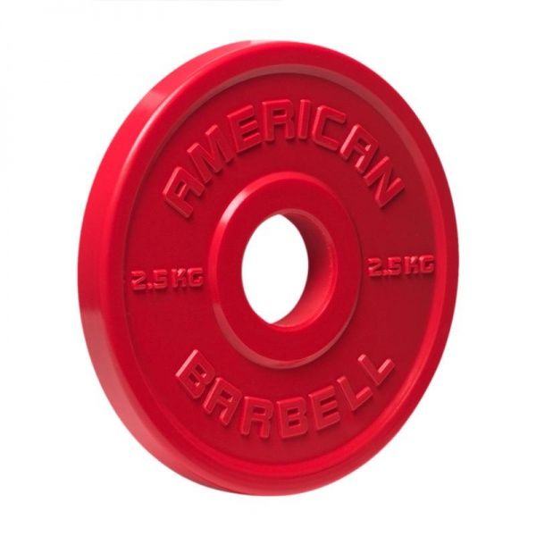 Billede af American Barbell Urethane Fractional Bumper Plate 2,5 kg