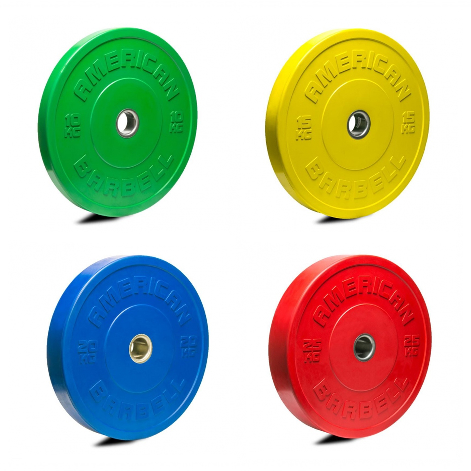 American Barbell Color Sport Bumper Plate 10 - 25 kg