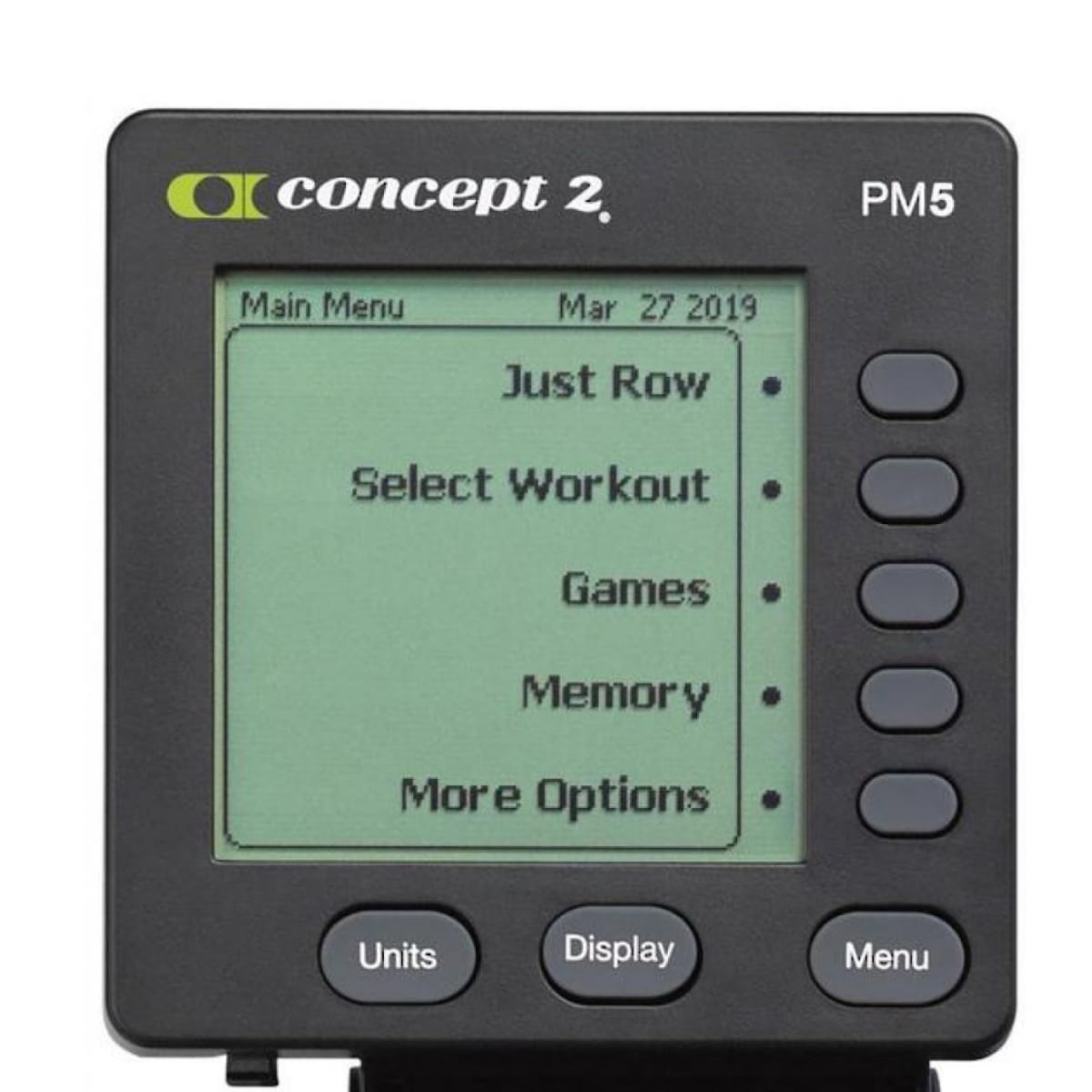 Concept 2 RowErg D/PM5 Romaskine