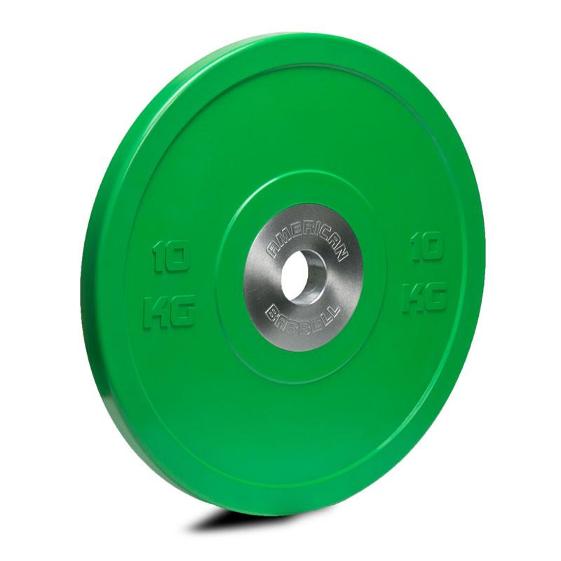 American Barbell Color Pro Bumper Plate 10 kg