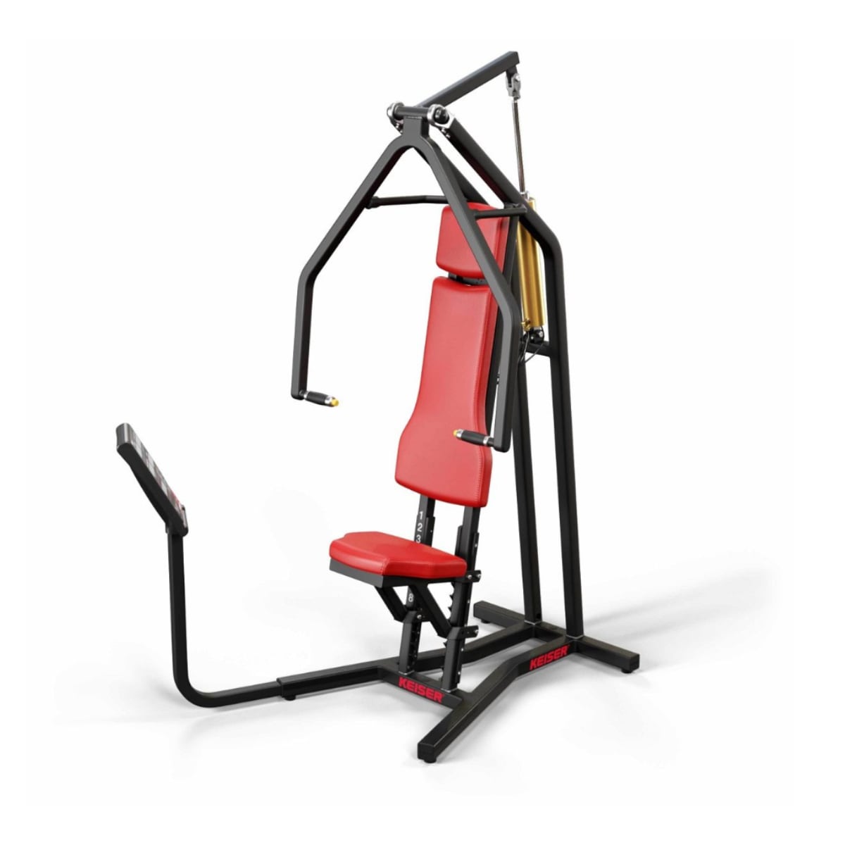 Brug Keiser Air 250 Chest Press BLK PWR til en forbedret oplevelse