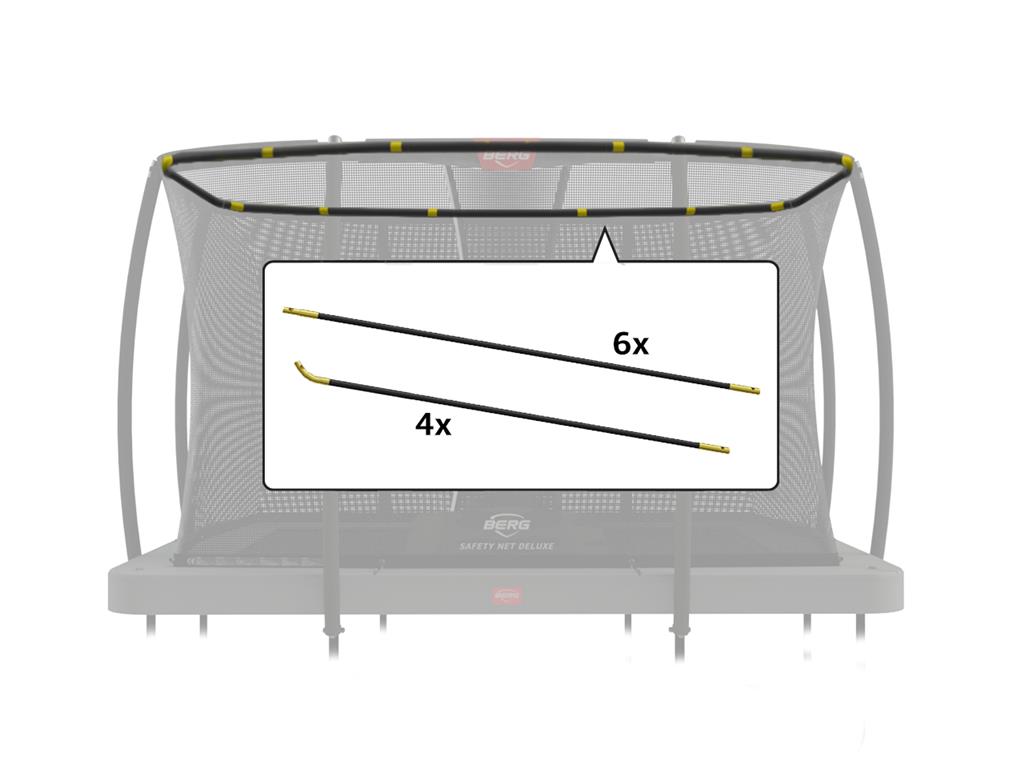 Reservedel - BERG løst net til Ultim Deluxe 330 + Tent tubes (Version .02)