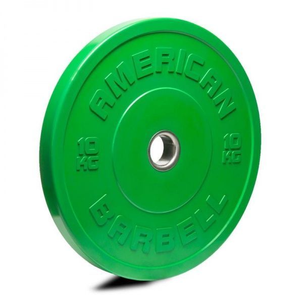 American Barbell Color Sport Bumper Plate 10 kg