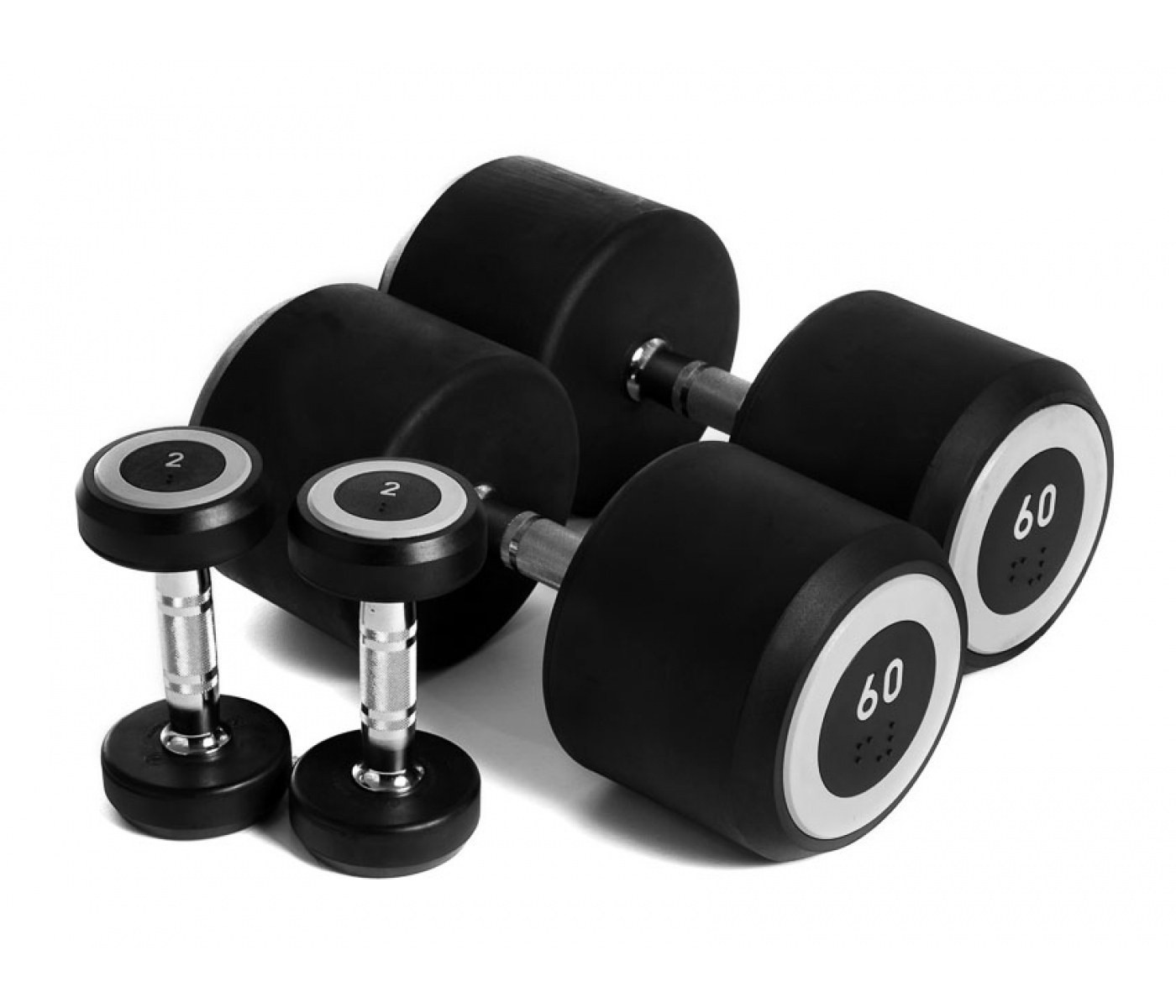 Abilica RubberDumbbells 32,5 kg 2 stk