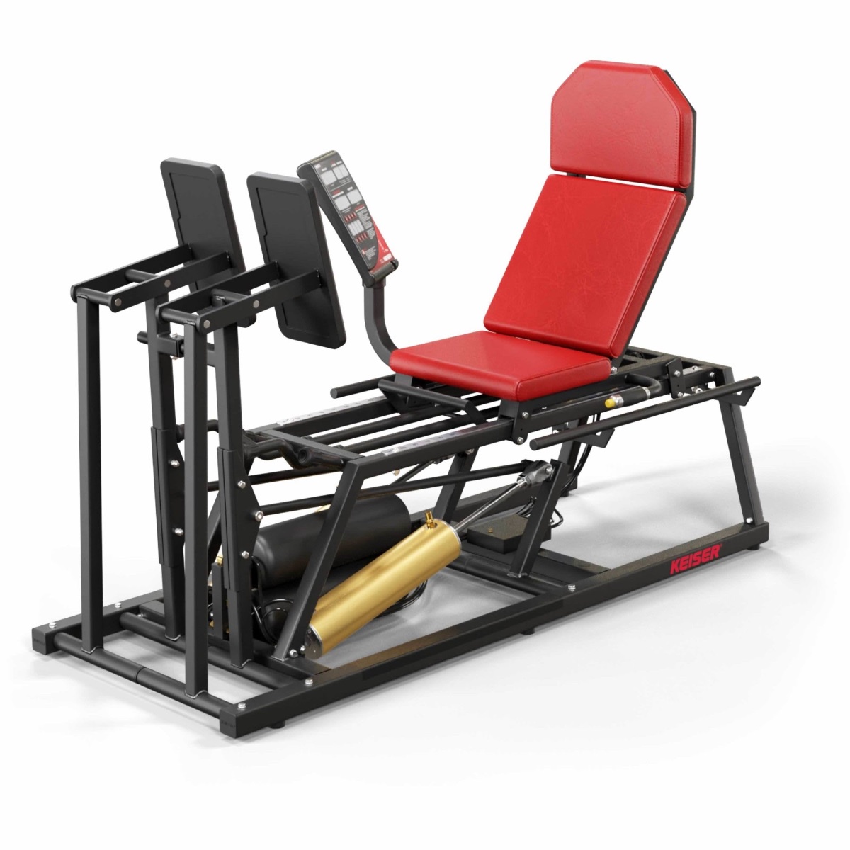 Brug Keiser A300 Leg Press black til en forbedret oplevelse