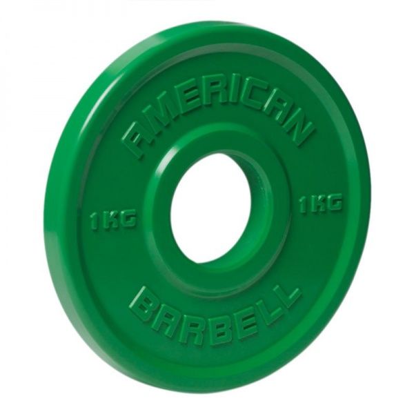 Brug American Barbell Urethane Fractional Bumper Plate 1 kg til en forbedret oplevelse