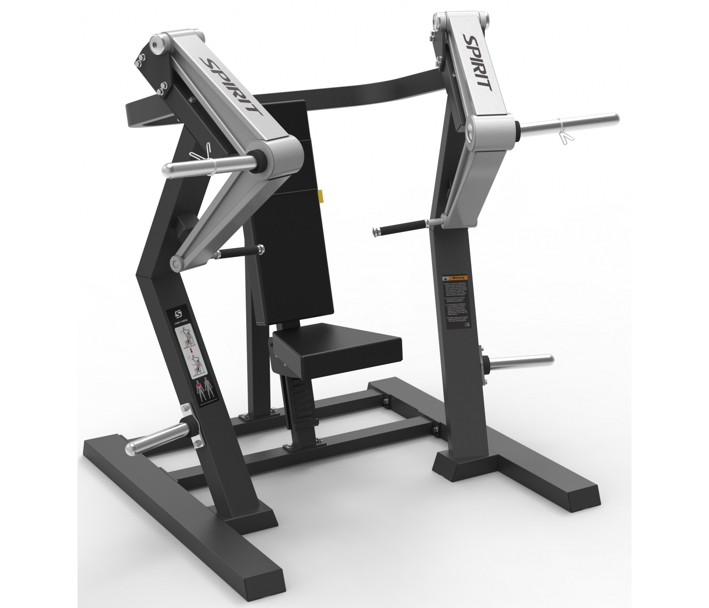 Brug Spirit PL Chest Press til en forbedret oplevelse