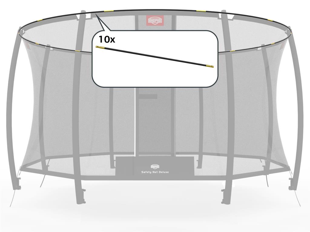 BERG Tent Tubes Deluxe  350 -10 stk