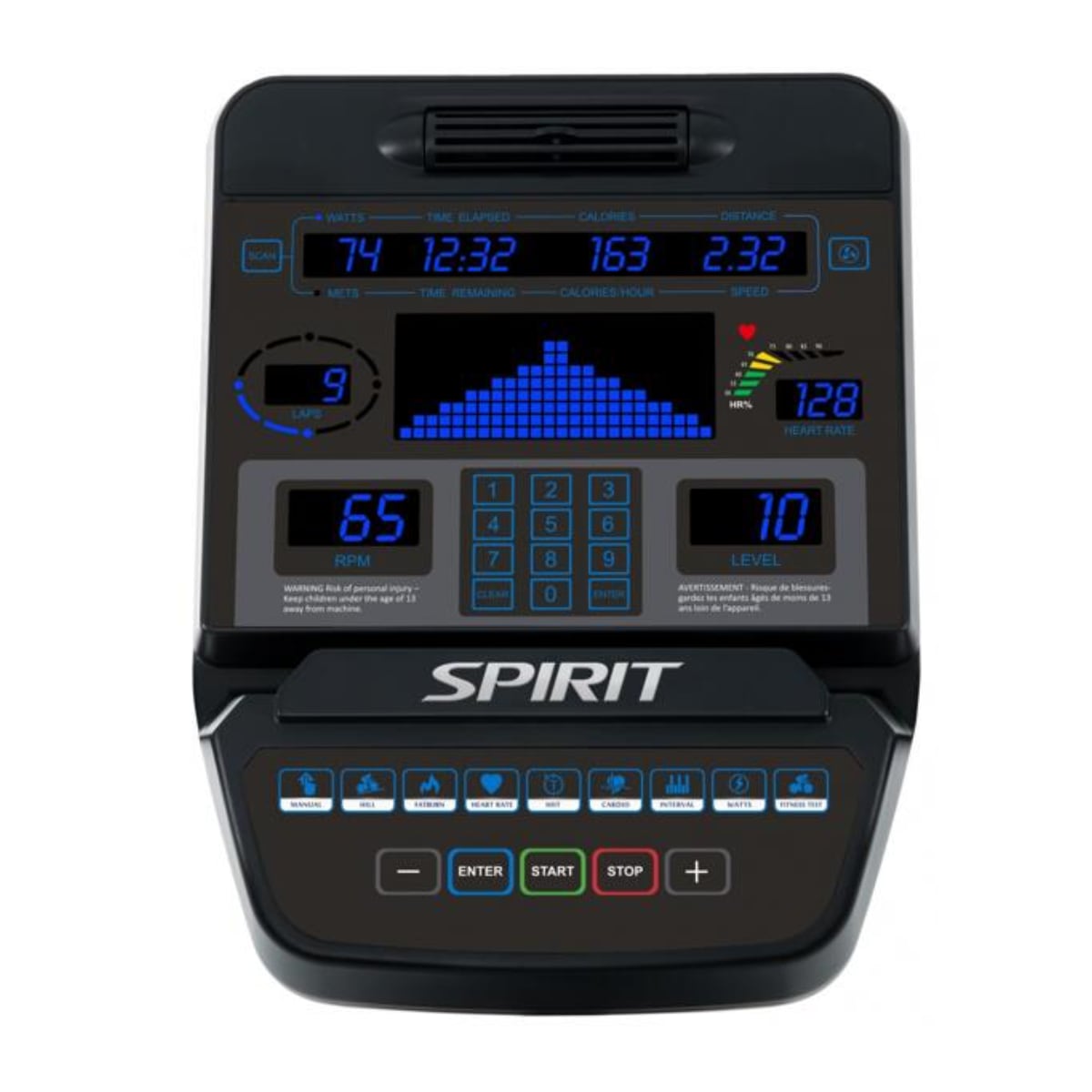 Spirit CU900 LED Motionscykel